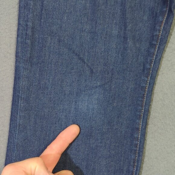 Peter Millar Jeans Men's 36x29 Blue Pilot Mill Denim 5 Pocket Straight - Picture 5 of 12